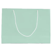 Minimale schaal van zeelieden met groene elegant,  groot cadeauzakje (Achterkant)