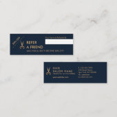 Minimale schaarste van de miniverwijzing van de St Mini Visitekaartje (Voorkant / Achterkant)