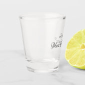 Minimale schattige elegant... zal je mijn dienstme shot glas (Links)