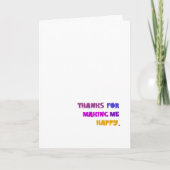 Minimale Schattigee moderne tekst Valentijnse Kaar Feestdagen Kaart (Voorkant)