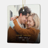 Minimale schrijfmachine | Foto van Merry en Marrie Keramisch Ornament (Links)