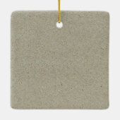 Minimale schrijfmachine | Foto van Merry en Marrie Keramisch Ornament (Achterkant)