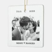 Minimale schrijfmachine | Foto van Merry en Marrie Keramisch Ornament (Links)