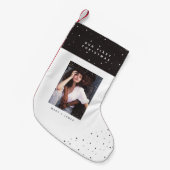 Minimale schrijfmachine | Merry and Married Small  Kleine Kerstsok (Voorkant (Hangend))