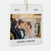 Minimale schrijfmachine | Nieuwe foto van Trendy Keramisch Ornament (Rechts)