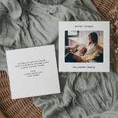 Minimale schrijfmachine | Vrolijk kerstfeest met f Feestdagenkaart