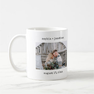 Minimale schrijfmachine   Weddenfoto Koffiemok