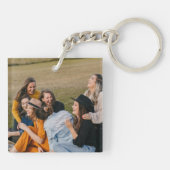 Minimale script De Squad Bruidsmeisje aangepaste f Sleutelhanger (Achterkant)