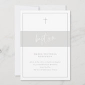 Minimale Script Doop Kaart (Voorkant)