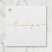 Minimale Script ELLE Bedankjes Labels (Voorkant)