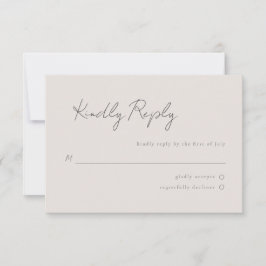 Minimale Script Rsvp