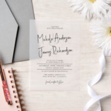 Minimale script typografie formele trouwdag