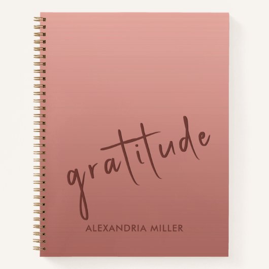 Minimale scriptbrochure notitieboek (Voorkant)