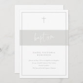 Minimale scriptfunctie voor religieuze baptisme kaart (Voorkant / Achterkant)