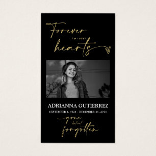 Minimale scriptherdenkingsfotosympathie Kaart gebe