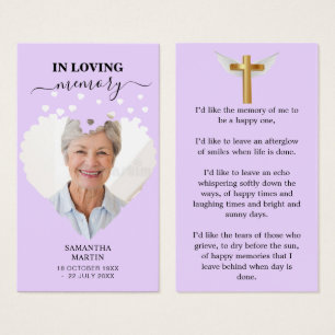 Minimale scriptherfst Bladwijzer Visitekaartje