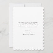 Minimale scriptplatte foto met dank aan uw kaart (Achterkant)