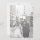 Minimale scriptplatte foto met dank aan uw kaart (Voorkant)