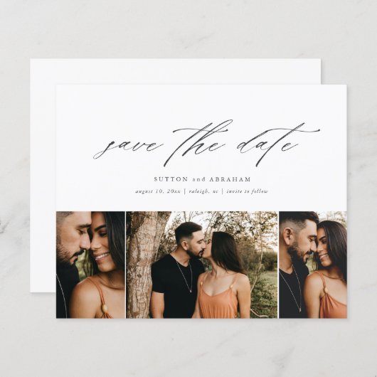 Minimale scripts voor budgetbeheer 3 Photo Save th (Voorkant / Achterkant)