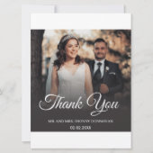 Minimale scriptweddenschap Hartelijk dank (Voorkant)