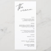 Minimale scriptweddenschappen menu (Voorkant)