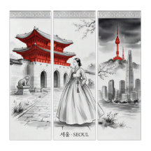Minimale Seoul-inktwas