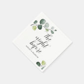 Minimale servetten voor de nacht ervoor (Hoek)