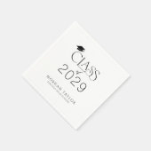 Minimale sierlijke elegantie klasse van 2025 Afstu Servet (Hoek)