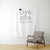 Minimale sierlijke elegantie klasse van 2025 Afstu Wandkleed (In situ)