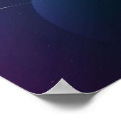 Minimale Silver Surfer Poster (Hoek)