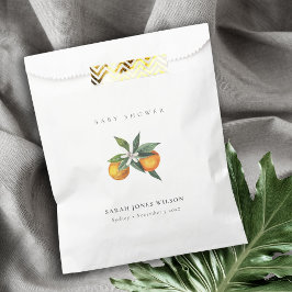 Minimale Sinaasappel van Citrus Botanische Boho Ba Bedankzakje