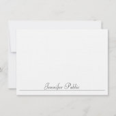 Minimale Sjabloon Typografie Linen Modern (Voorkant)