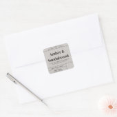Minimale Sjabloon voor kaarslabel label (Envelop)