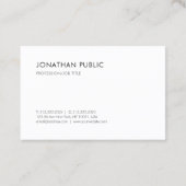 Minimale Sjabloon voor moderne aanstellingsherinne Afsprakenkaartje (Achterkant)