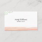 Minimale sjabloon voor visitekaartjes van 3,5 x 2, (Voorkant)