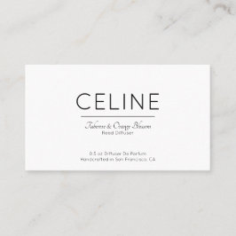 Minimale sjabloon voor zakelijke Visitekaartjes