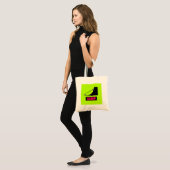 Minimale skateboardhelling 3D Tote Bag (Voorkant (model))