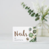 Minimale slagvaardige Planten nagels Visitekaartje (Staand voorkant)