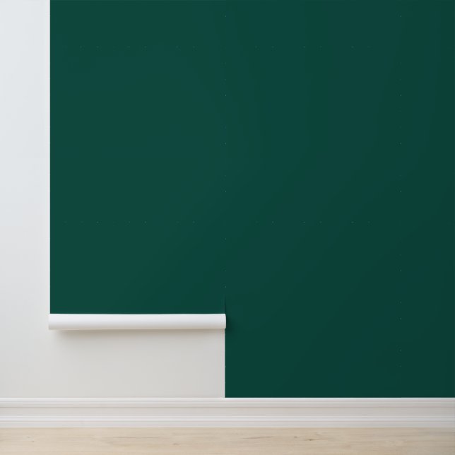 Minimale smaragdgroene vaste, elegante kerkvis behang (Applicatie)