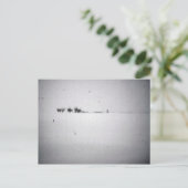 Minimale sneeuwBriefkaart Briefkaart (Staand voorkant)