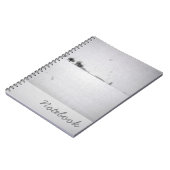 Minimale sneeuwNotitieboek Notitieboek (Linkerzijde)