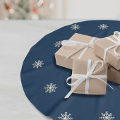 Minimale sneeuwvlok kerstboom rok