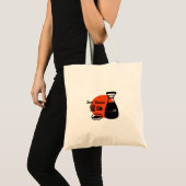 Minimale Sojasaus Japan Reizen Tote Bag (Voorkant (product))