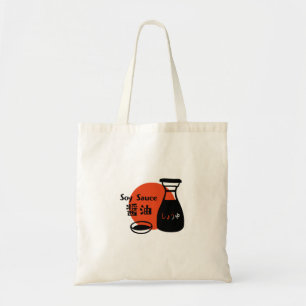 Minimale Sojasaus Japan Reizen Tote Bag