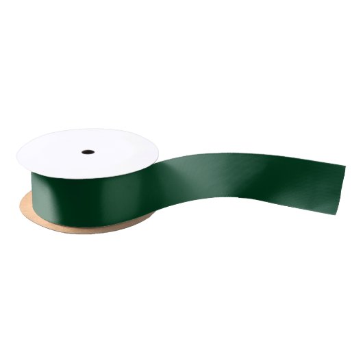 Minimale Solid Unicolor Green Satijnen Lint (Spoel)