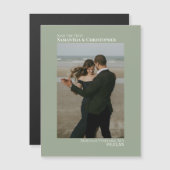 Minimale sparen de Verticale Magnet van de Foto va (Voorkant / Achterkant)