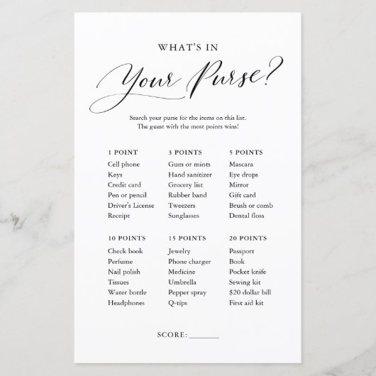 Minimale spelregels in uw bruine Baby shower (Voorkant)