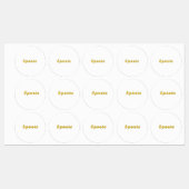 Minimale sportmodus labels (Vel)