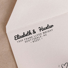 Minimale standaardnaam voor retouradres  zelfinktende stempel