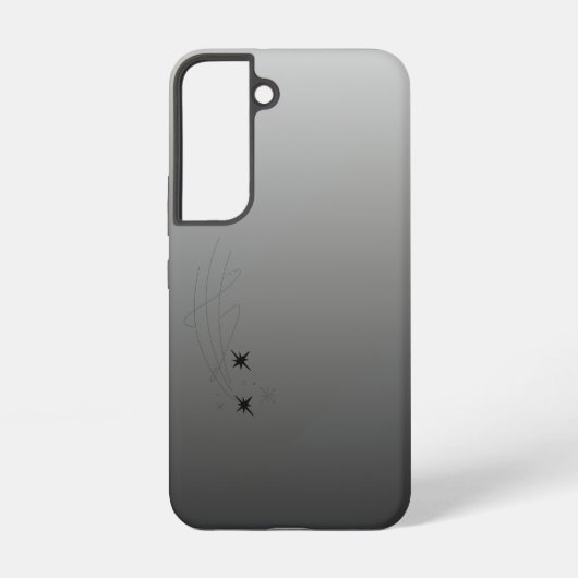 Minimale Star Sparkle telefoonhoes – Elegant verlo Samsung Galaxy Hoesje (Achterkant)